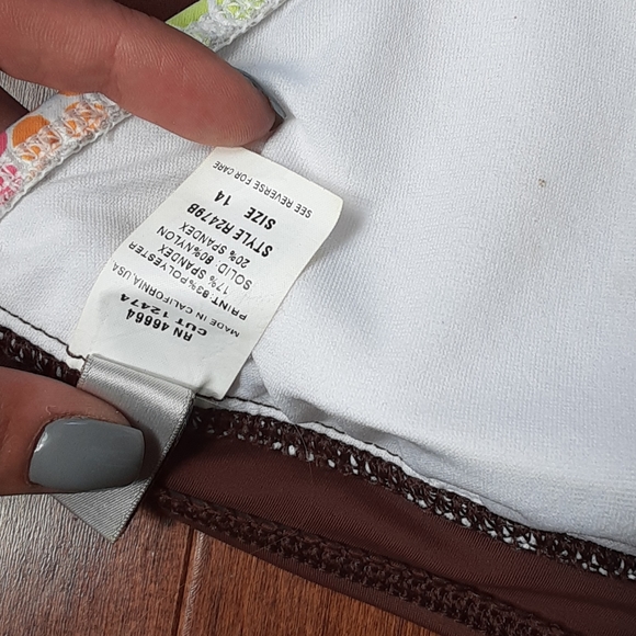 Multicolored bikini top - Picture 3 of 3